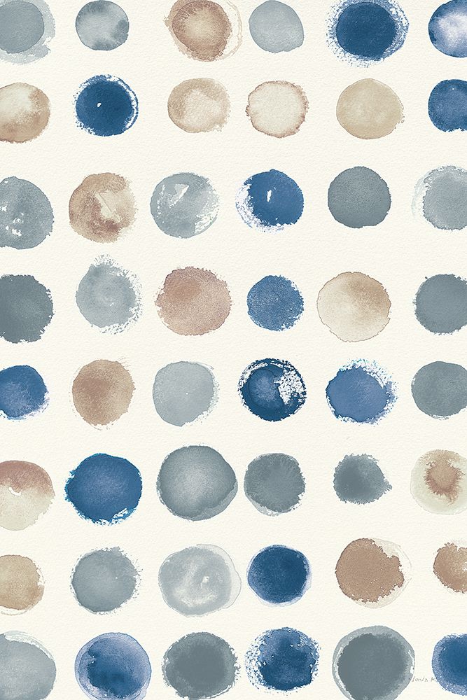 Wall Art Painting id:528181, Name: Spot of Rain Vallarta Blue Crop, Artist: Novak, Shirley