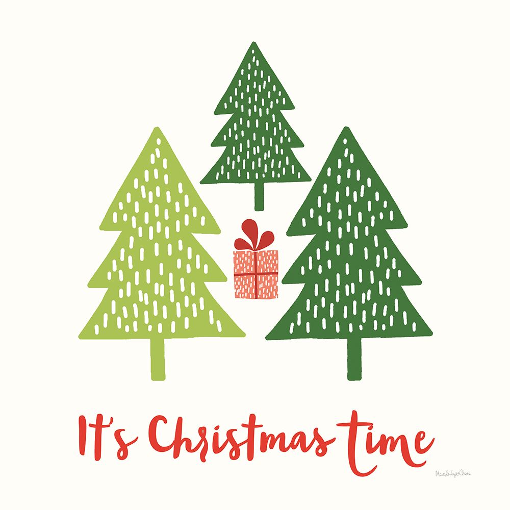 Art Print: Merry Everything IV Script