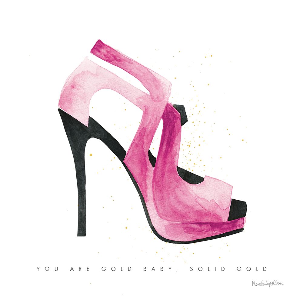Art Print: Glitz and Glam VII Pink