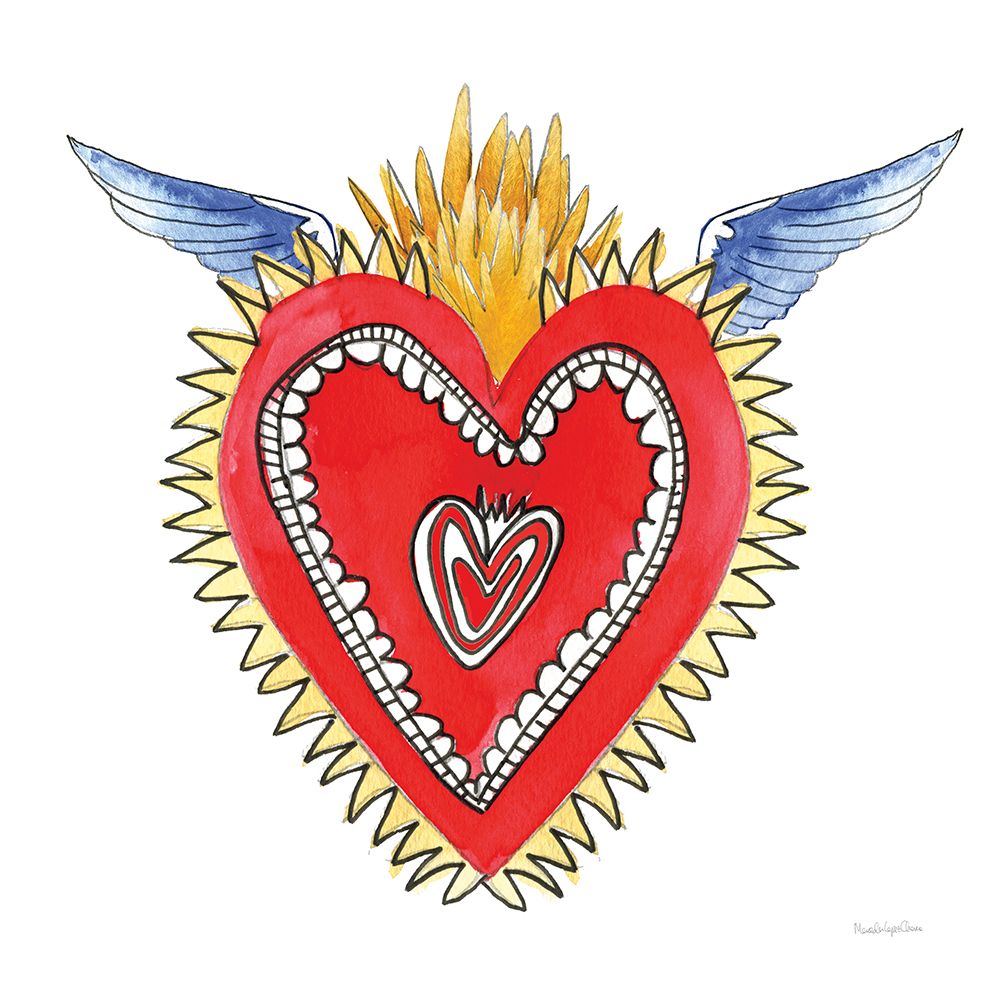 Art Print: Sacred Heart I