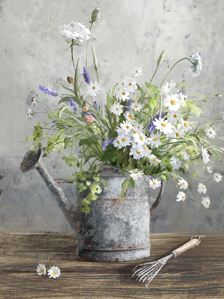 Wall Art Painting id:588294, Name: Cottage Gardening II, Artist: Nai, Danhui