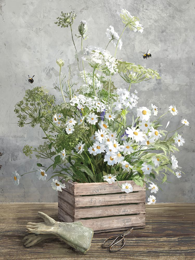 Wall Art Painting id:588292, Name: Cottage Gardening IV, Artist: Nai, Danhui