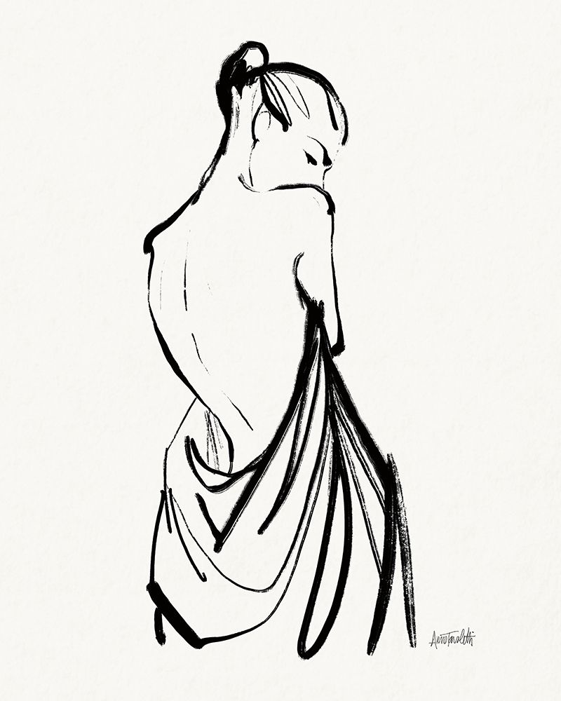 Wall Art Painting id:599415, Name: Sketched Nudes II, Artist: Tavoletti, Anne
