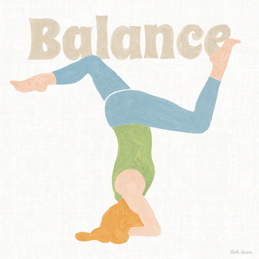 Art Print: Yoga Sesh I