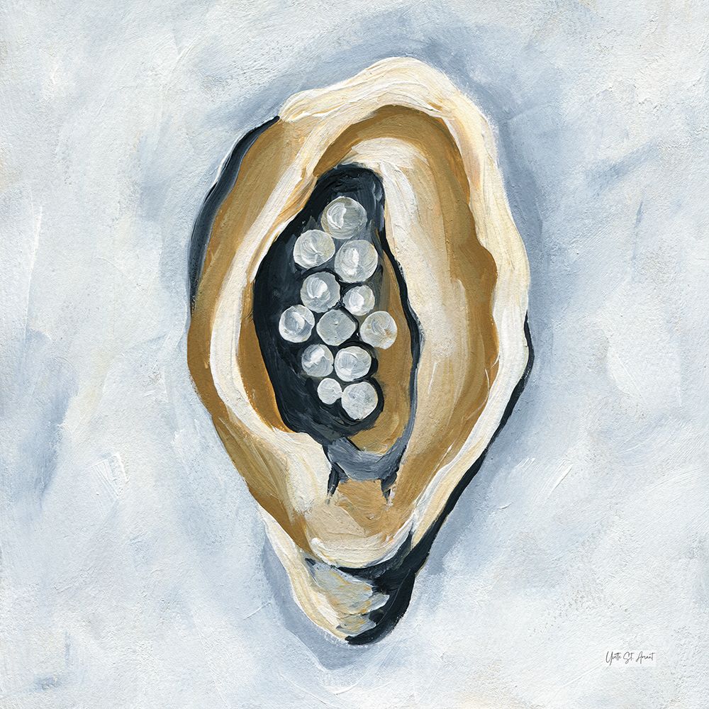 Wall Art Painting id:637594, Name: The World is Your Oyster II, Artist: St. Amant, Yvette