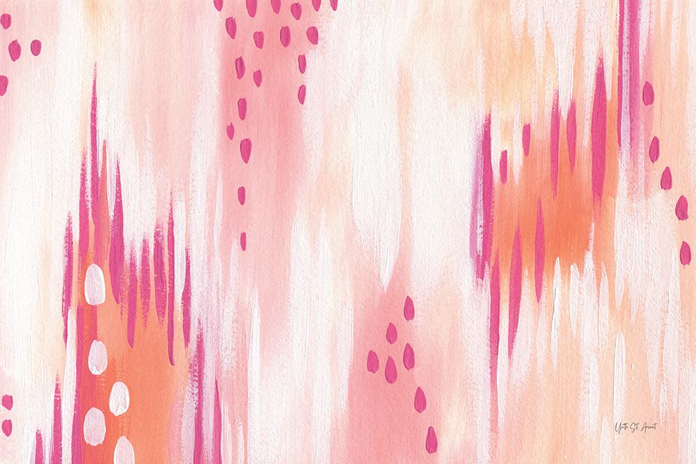 Art Print: Abstract Sherbet Twist