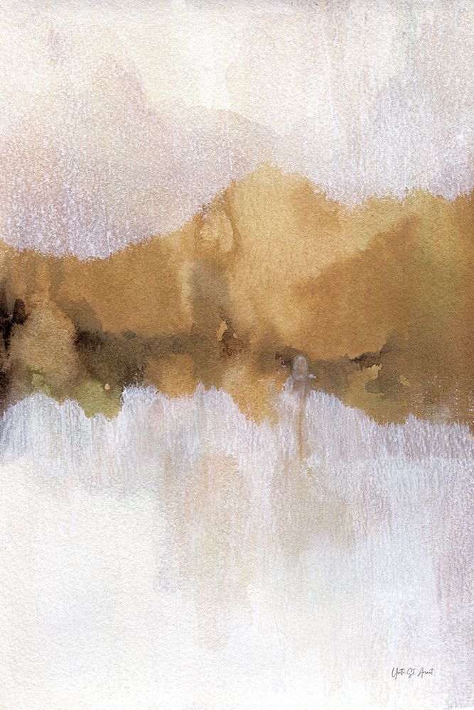 Art Print: Golden Abstract