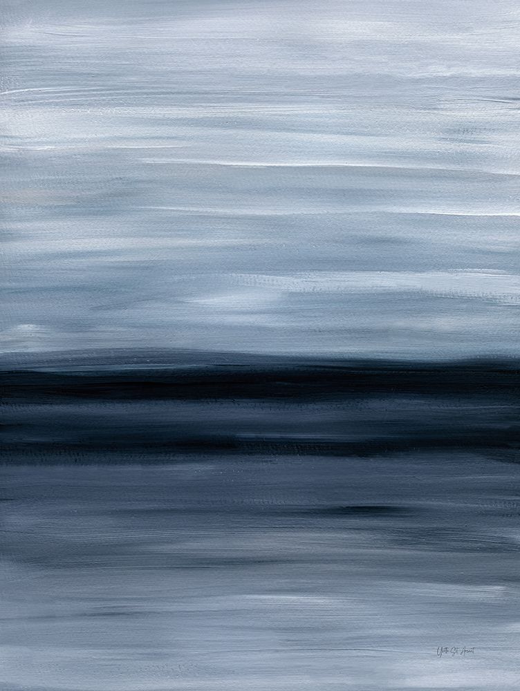 Art Print: Calm Seascape Dusk