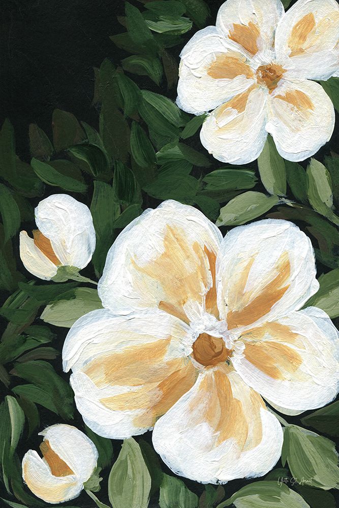 Wall Art Painting id:637680, Name: Enchanted Florals II, Artist: St. Amant, Yvette