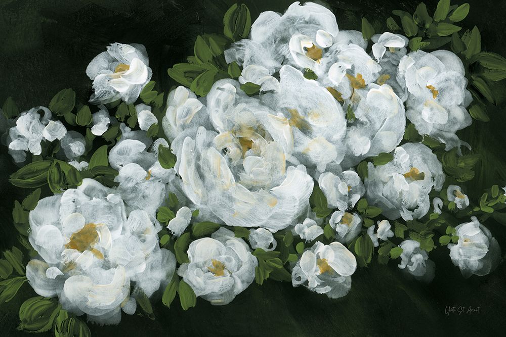 Wall Art Painting id:657720, Name: Midnight Roses, Artist: St. Amant, Yvette