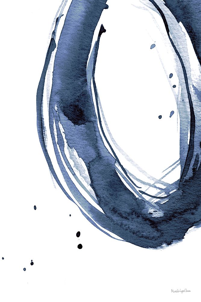 Art Print: Bold Blue II Dark