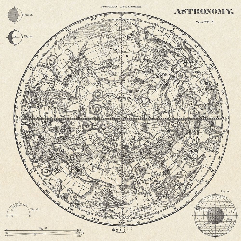 Wall Art Painting id:760372, Name: Celestial Blueprint, Artist: Schlabach, Sue