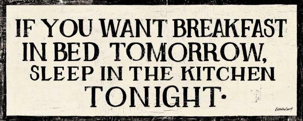 Wall Art Painting id:18676, Name: Breakfast in Bed, Artist: Lovell, Kathrine