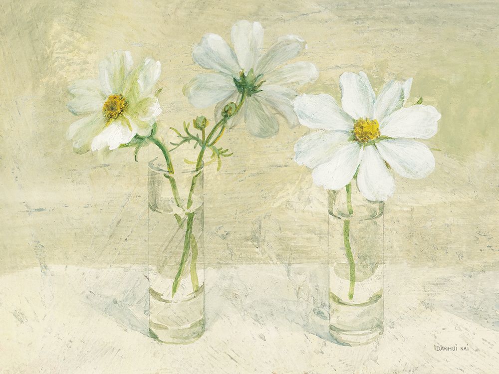 Wall Art Painting id:736795, Name: Cosmos in Glasses I, Artist: Nai, Danhui