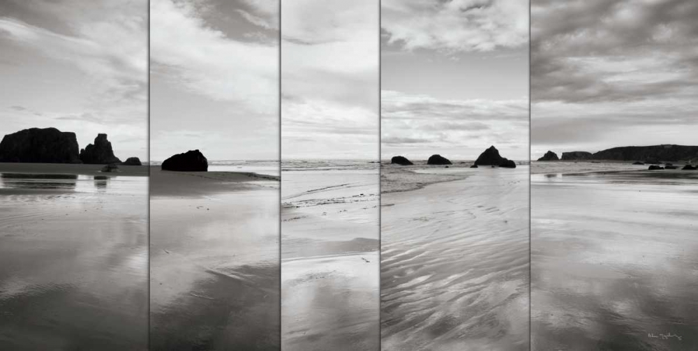 Art Print: Tides on Bandon Beach