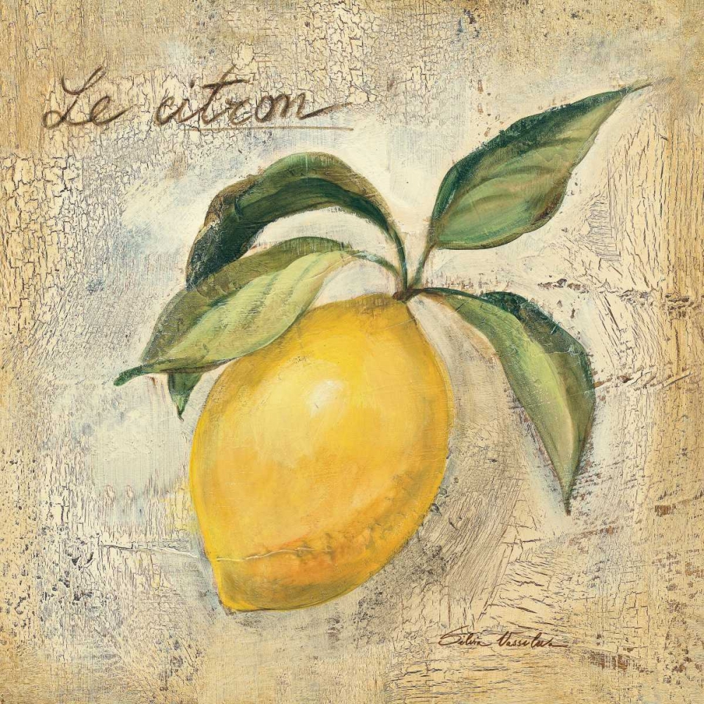 Wall Art Painting id:18538, Name: Le Citron, Artist: Vassileva, Silvia