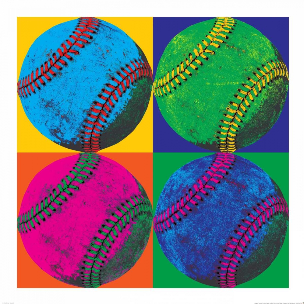 Wall Art Painting id:18068, Name: Ball Four Baseball, Artist: Wild Apple Portfolio