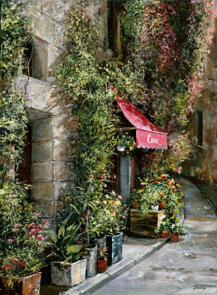 Wall art: St. Moritz Cafe, by Duvall, Roger