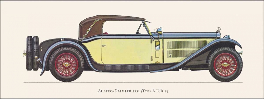 Art Print: Austro-Daimler 1931