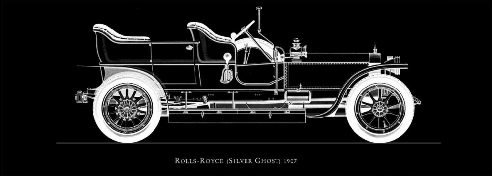 Art Print: Rolls Royce 1907