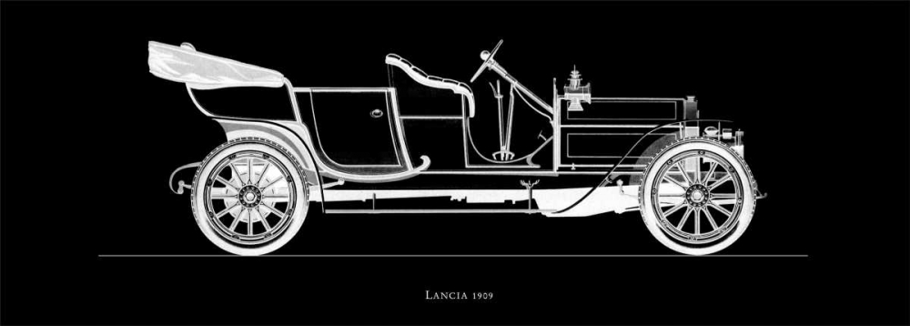 Art Print: Lancia 1909