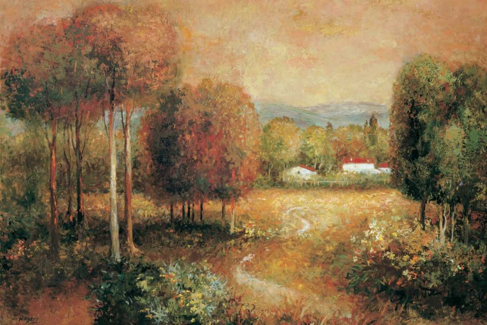 Wall Art Painting id:20583, Name: Lazy Afternoon Berkshires, Artist: Rogers, Adam