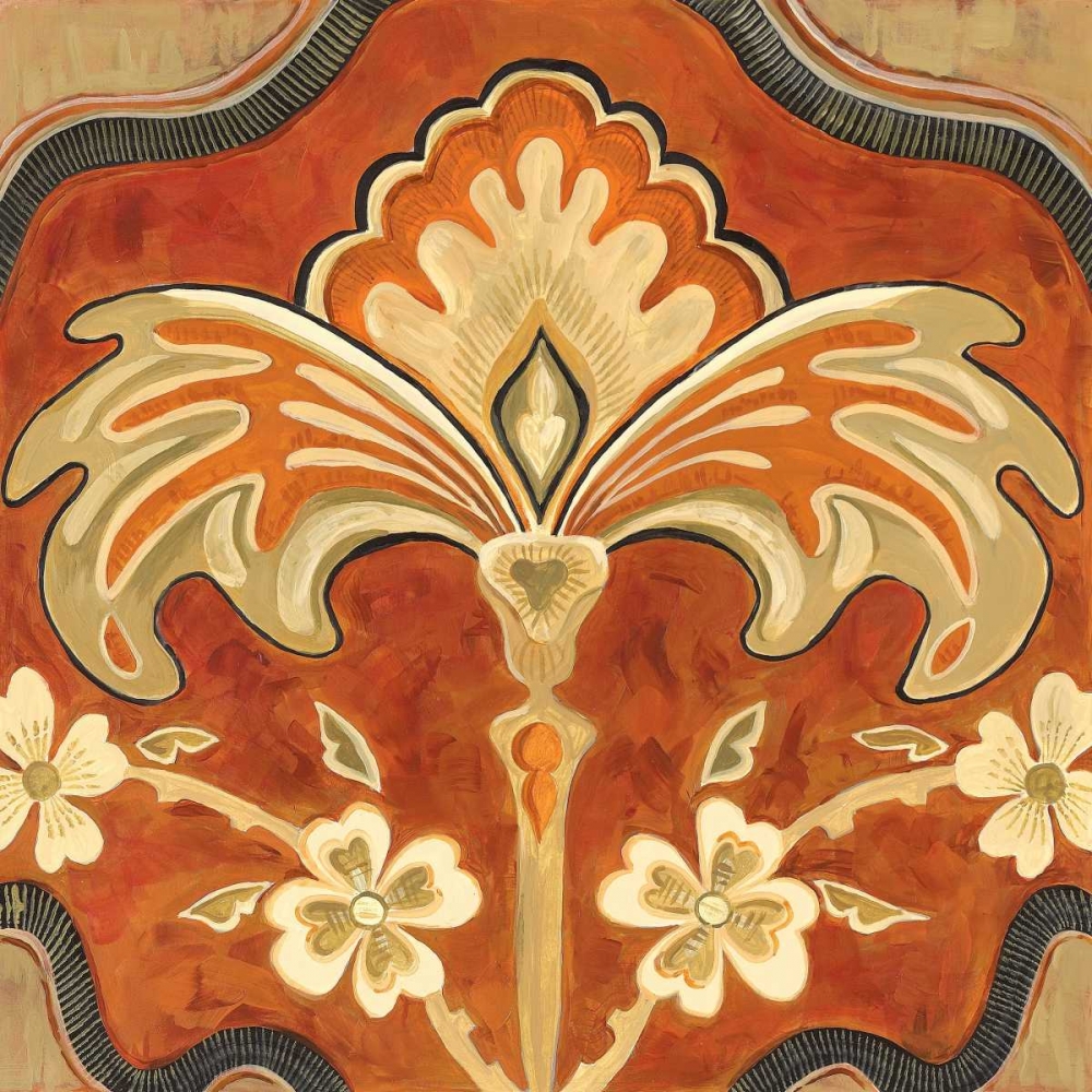 Wall Art Painting id:20597, Name: Kashmir Motif A, Artist: Shelby, Judy