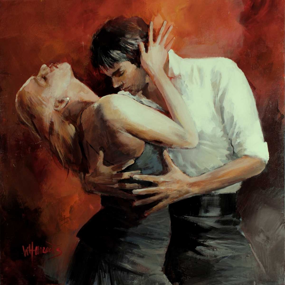 Wall Art Painting id:104492, Name: Tango Passion, Artist: Haenraets, Willem
