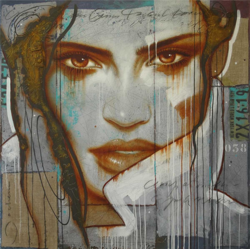 Art Print: Stormy day in Midtown