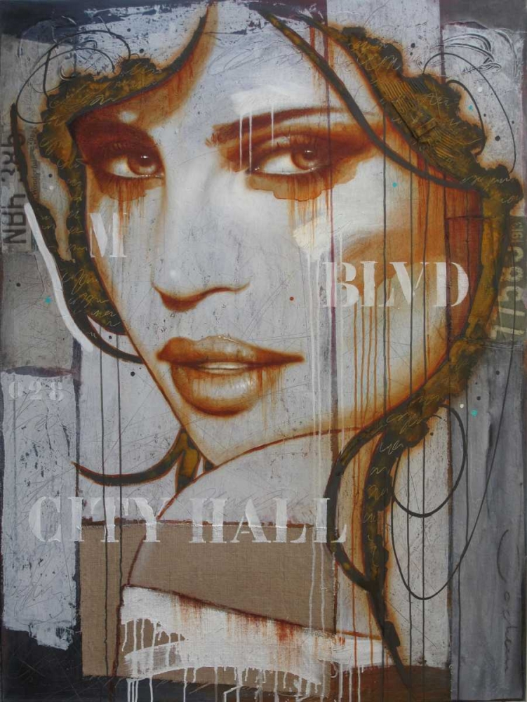 Wall Art Painting id:21112, Name: Crossing city Hall, Artist: Jochem, Hans