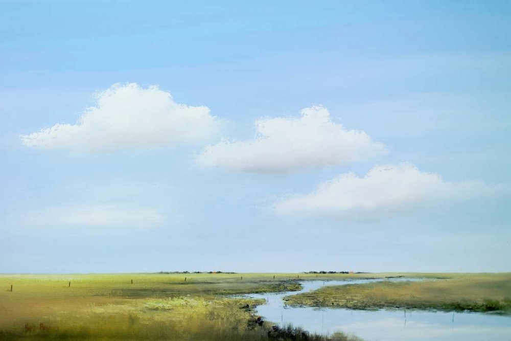 Art Print: Down the river III