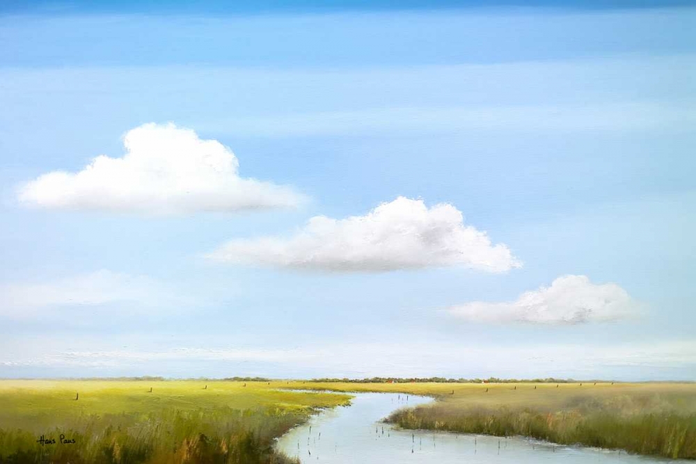 Art Print: Down the river IV