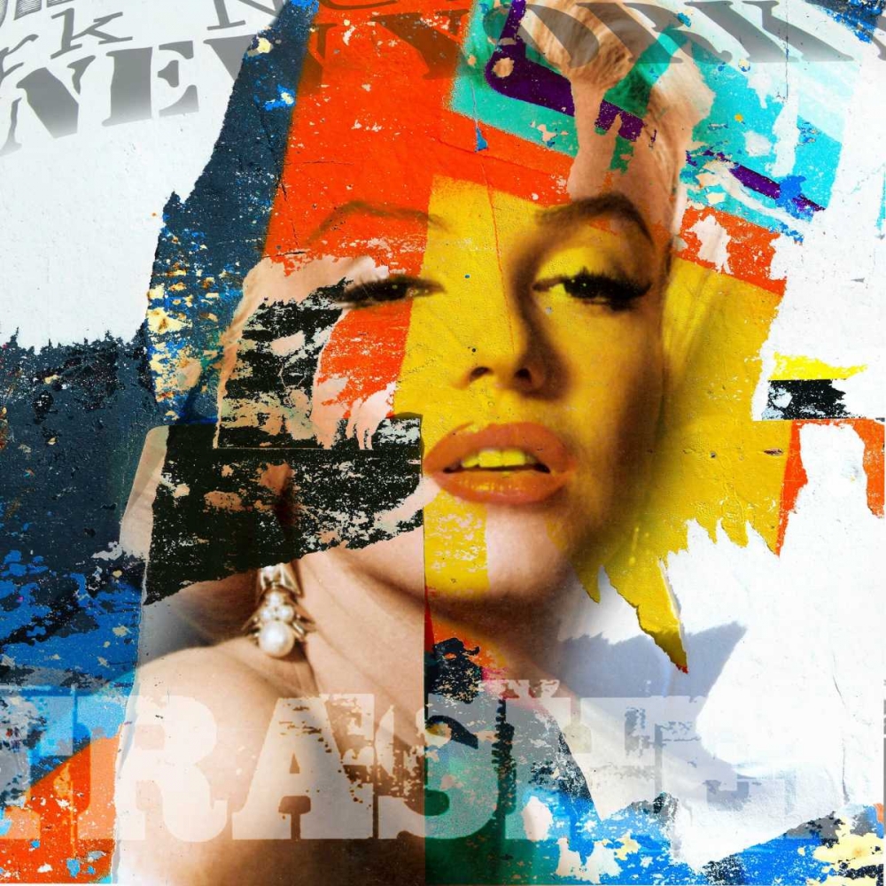 Wall Art Painting id:32317, Name: Marilyn II, Artist: Baker, Micha