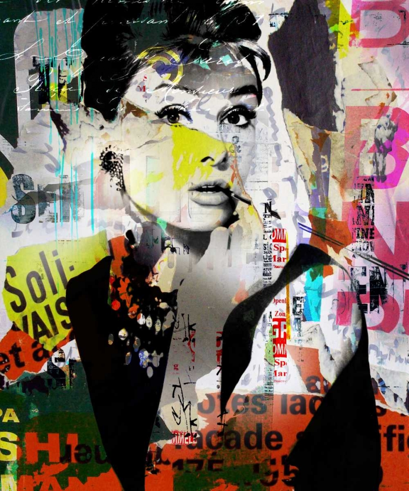 Wall Art Painting id:48102, Name: Audrey, Artist: Baker, Micha