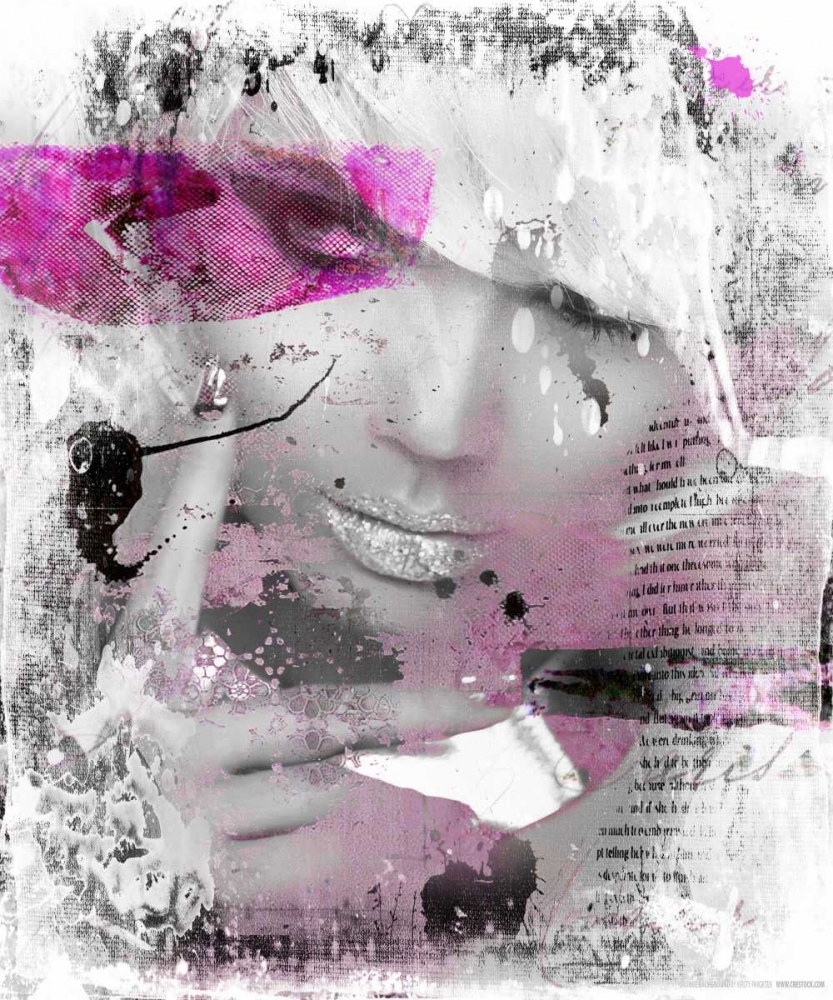 Wall art: Shyness, by Baker, Micha