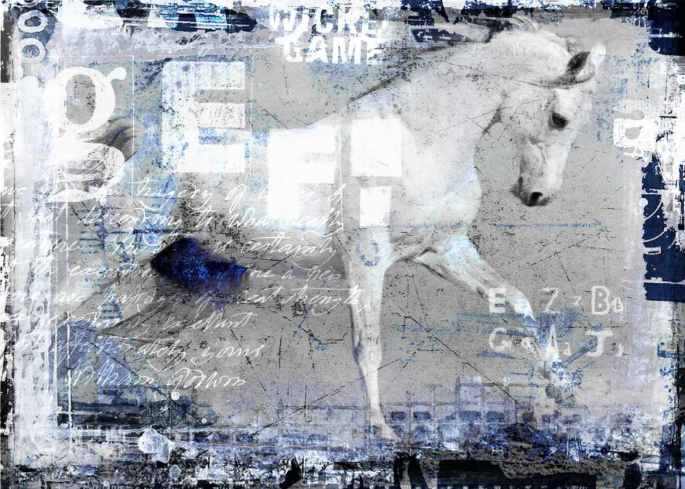 Wall art: Running, by Baker, Micha