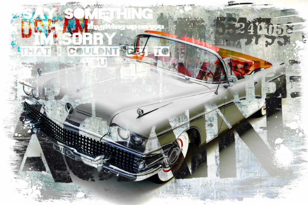 Wall art: Driving home I, by Baker, Micha