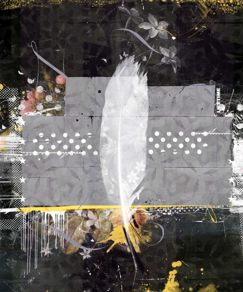 Wall Art Painting id:104502, Name: Feather lifetime, Artist: Albers, Teis