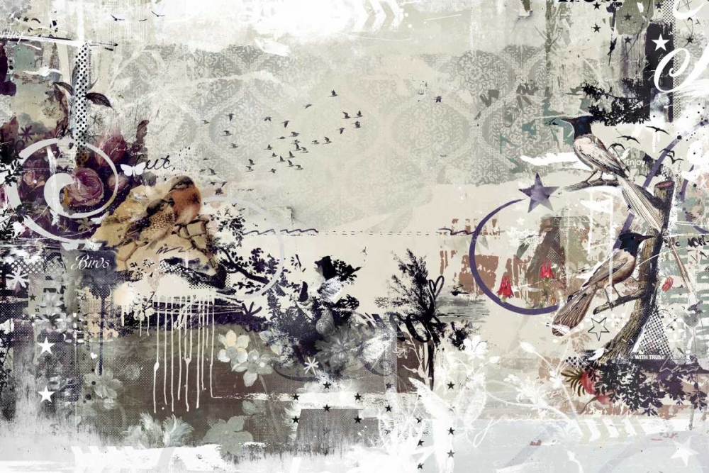 Wall Art Painting id:104508, Name: Tweeting birds, Artist: Albers, Teis