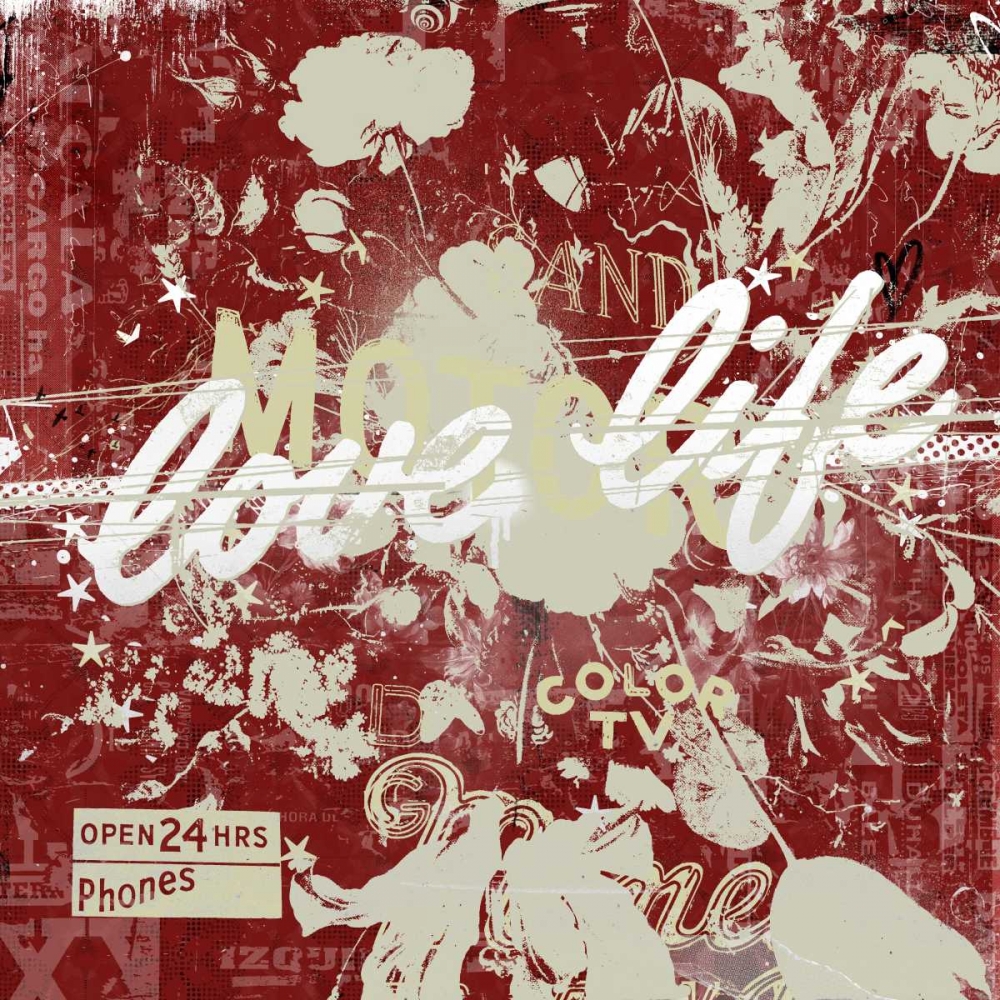 Wall art: Love life, by Albers, Teis