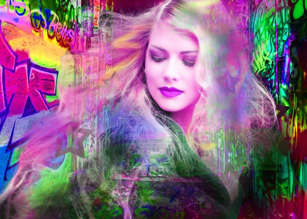 Wall art: Blondie, by de Haas, Mascha