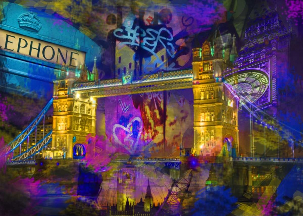 Wall Art Painting id:165933, Name: London, Artist: de Haas, Mascha