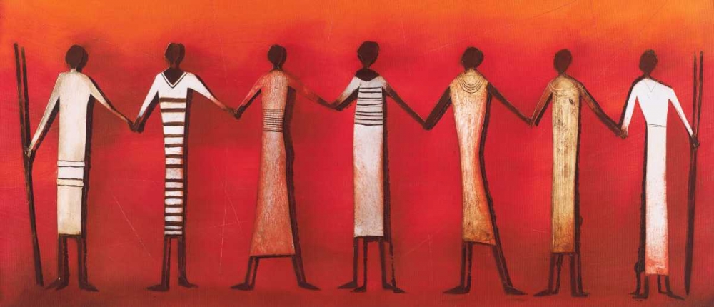 Wall art: Figuras I, by Noordhuis, Jan Eelse