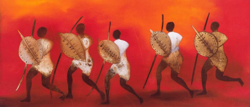 Wall art: Figuras II, by Noordhuis, Jan Eelse