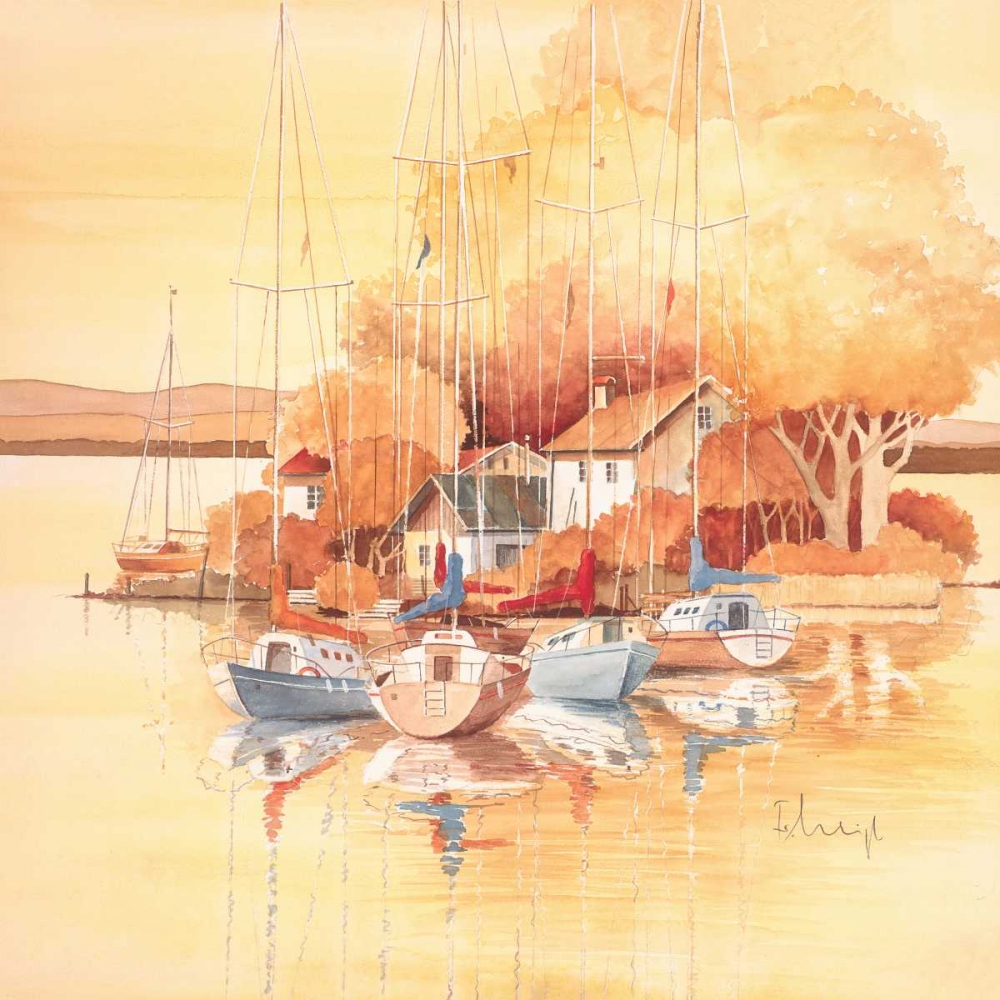 Wall art: Seaside I, by Heigl, Franz