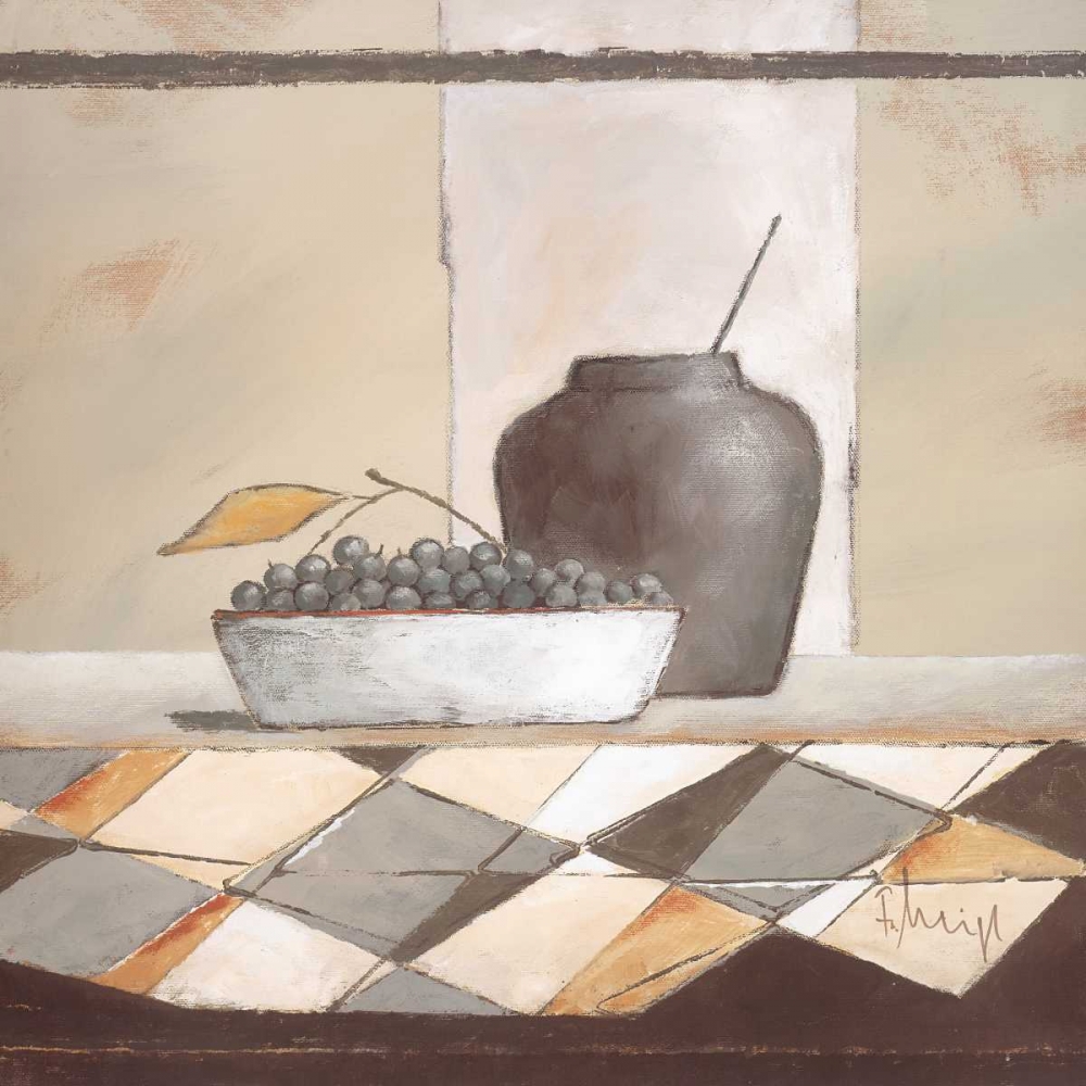Art Print: Still life in grey II