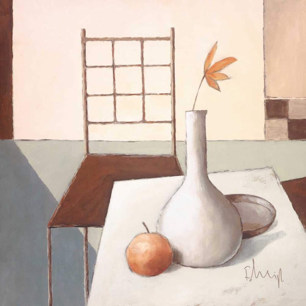 Art Print: Still life in grey IV