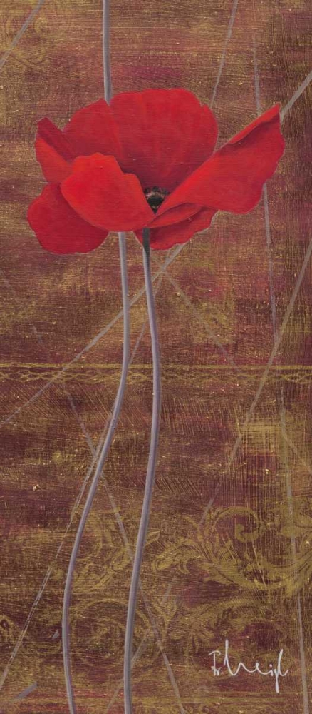 Wall Art Painting id:19287, Name: Antique Red I, Artist: Paus, Hans