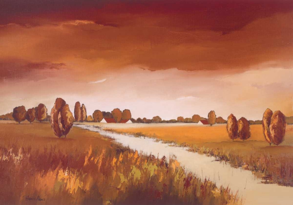 Art Print: Down the river II