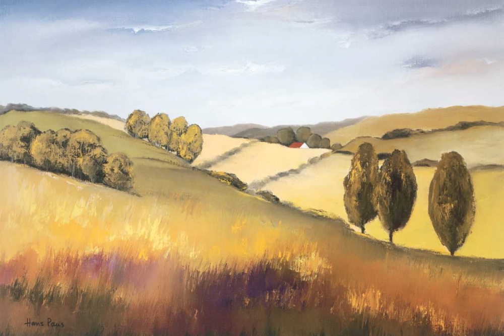 Wall Art Painting id:19324, Name: The cottswold II, Artist: Paus, Hans